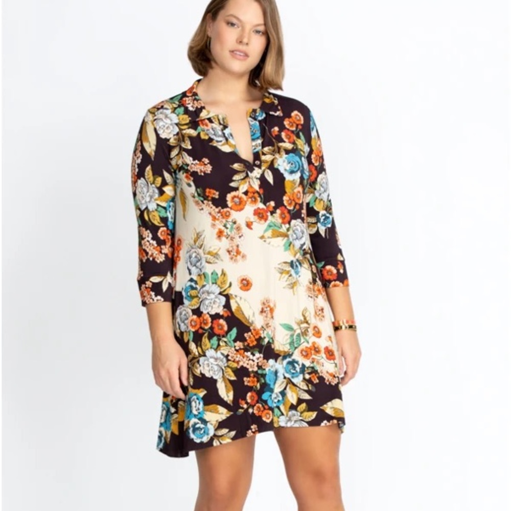 JOHNNY WAS EMMA ROSE POLO DRESS